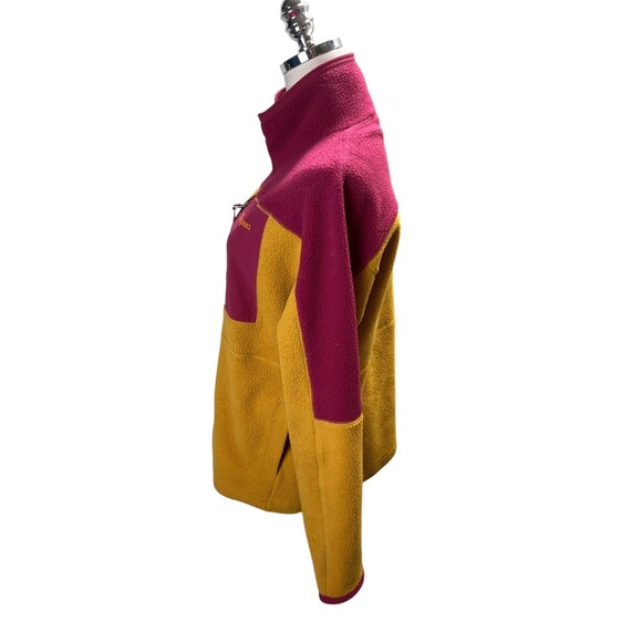 Cotopaxi Jacket Women's Size Medium Red Yellow Color Block Long Sleeve - Picture 2 of 7